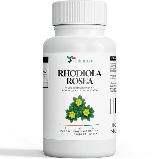 Lifetropics Rhodiola Rosea 500mg