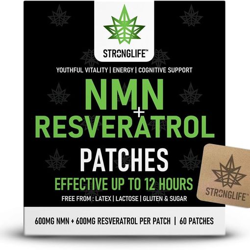 NMN and Resveratrol Transdermal Patches 30 patches box