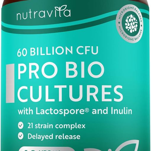 Nutravita Pro Bio Cultures 60 Billion CFU bottle