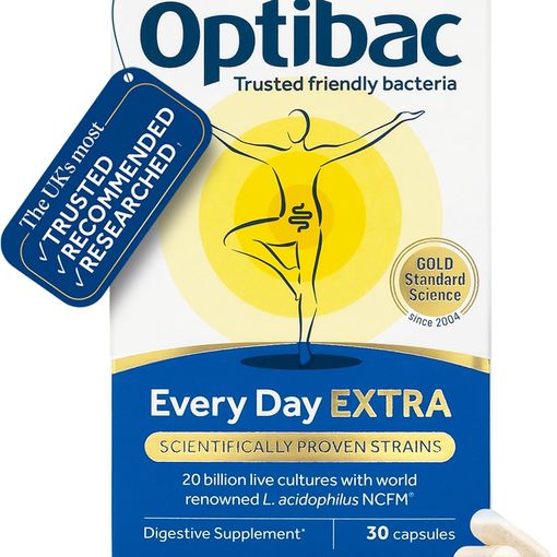 OptiBac Probiotics Every Day EXTRA capsule box