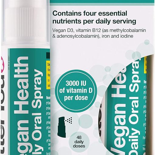 BetterYou Vegan Health Daily Oral Spray bottle and box