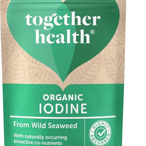 Together Health Organic Seaweed Iodine vegecaps pouch