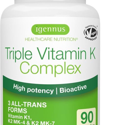 Igennus Triple Vitamin K Complex 2700mcg capsules bottle