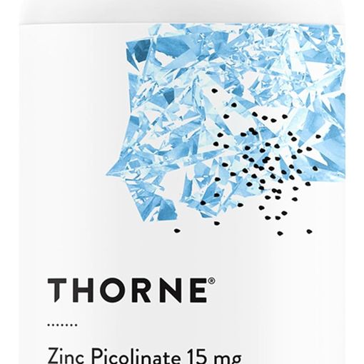 Thorne Zinc Picolinate 15mg capsules bottle