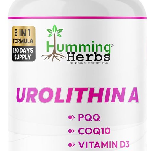 Humming Herbs Urolithin A Complex capsules bottle