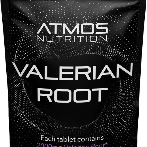 ATMOS Nutrition Valerian Root High-Strength 2000mg tablets pouch