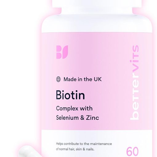 Bettervits Biotin Complex with Selenium and Zinc capsules bottle