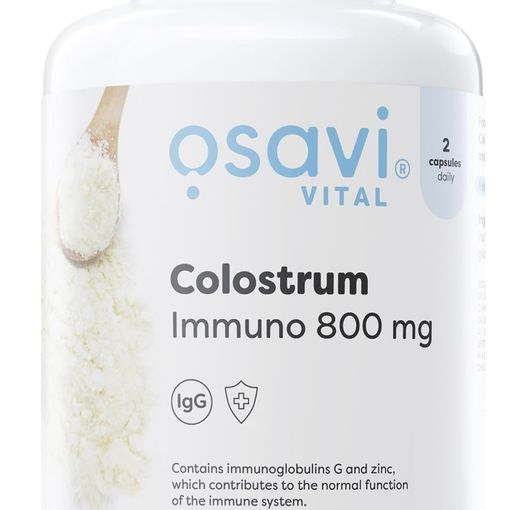 Osavi Colostrum Immuno 800mg capsules bottle