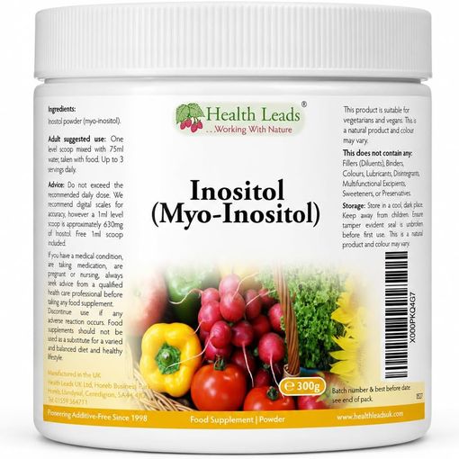 Health Leads Myo-Inositol Powder tub