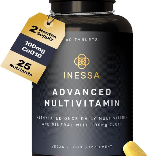 Inessa Advanced Multivitamin Methylated tablet bottle