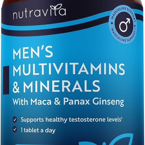 Nutravita Men's Multivitamins and Minerals tablet bottle