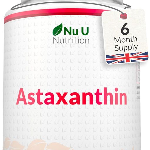 Nu U Nutrition Astaxanthin softgels bottle