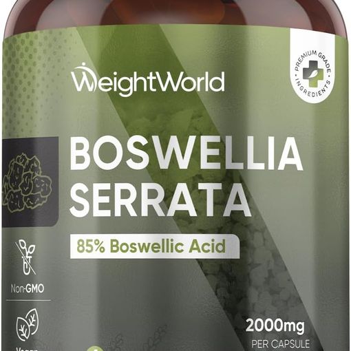 WeightWorld Boswellia Serrata Extract 85% Boswellic Acid capsule bottle