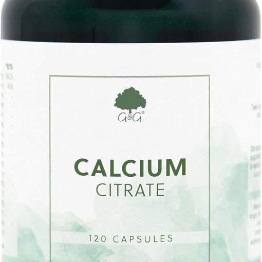 G&G Vitamins Calcium Citrate 120 vegan capsules bottle