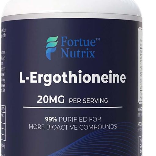 Fortue Nutrix L-Ergothioneine 20mg capsules bottle
