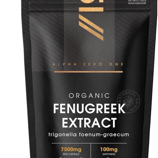 Alpha01 Organic Fenugreek Extract 7500mg pouch