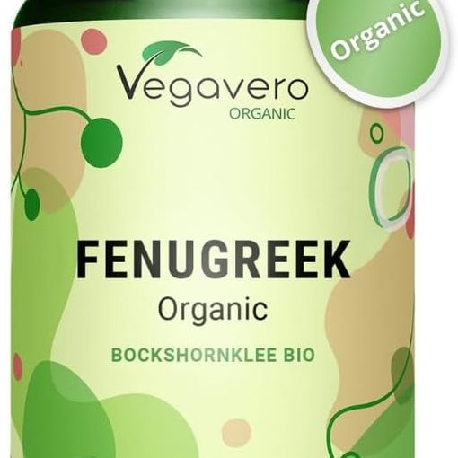 Vegavero Organic Fenugreek High Strength 2900mg bottle