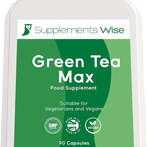 Supplements Wise Green Tea Max 12480mg capsule bottle