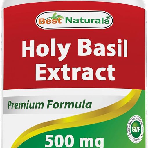 Best Naturals Holy Basil Extract 500mg bottle