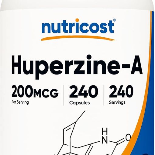 Nutricost Huperzine-A 200mcg 240 capsules bottle