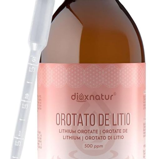 Dioxnatur Lithium Orotate Solution 250ml bottle with pipette