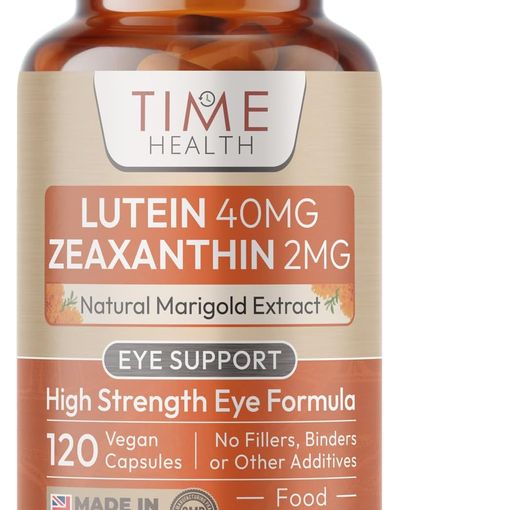 Time Health Lutein 40mg with Zeaxanthin 2mg capsules bottle