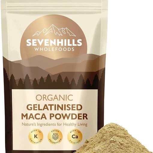 Sevenhills Wholefoods Organic Gelatinised Maca Powder 1kg pouch