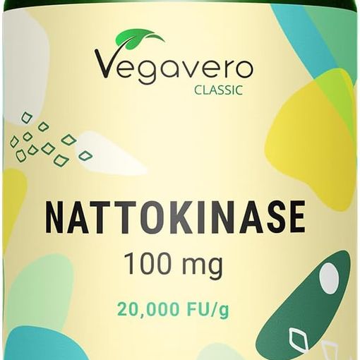 Vegavero Nattokinase 2000 FU capsules bottle