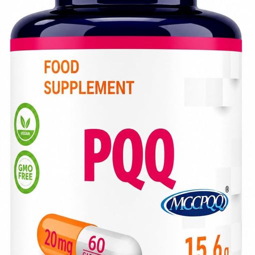 Hepatica PQQ 20mg MGCPQQ vegan capsules bottle