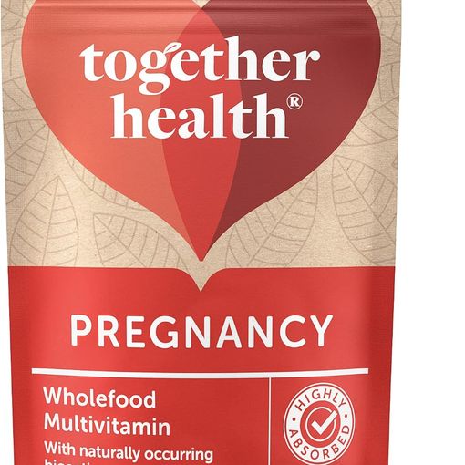 Together Health Pregnancy wholefood multivitamin capsules pouch, 60 capsules